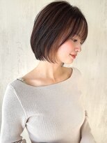 アフロート ルヴア(AFLOAT RUVUA) みね.ショートボブで大人可愛く!30代40代50代前下がり小顔新宿