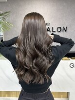 ジーディーエス(GDS)&nbsp;オリーブベージュ×韓国風巻き