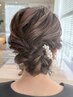 【ミスユニバース京都☆ヘアメイク担当 】秋の結婚式ヘアセット☆￥3990