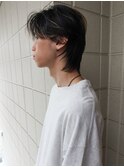 メンズヘア/メンズカット/センターパート/新宿【深江】
