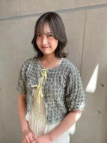 アンド グラフ(& Graph.) オリーブブラウン/ブリーチなし/オリーブベージュ