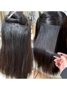 髪質改善矯正BeforeAfter