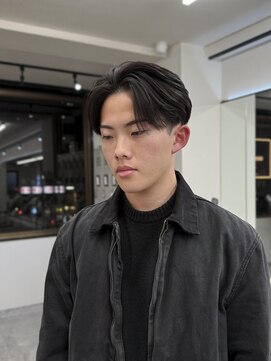 ソソ(soso) メンズナチュラルセンターパート