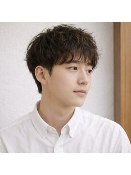 スープレックス ヘアーデザイン(SOUPREX HAIR DESIGN) くせ毛風パーマメンズナチュラルショート 20代 30代 40代 50代
