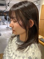 アカラ(acala) 20代30代40代顔まわりカット【イルミナカラー髪質改善縮毛矯正】