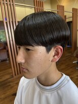 ヘアースタジオ グロース(HAIR STUDIO growth)&nbsp;U18クーポンオススメ　耳だしマッシュショート 男子編