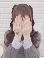 リルミー(Lilme)&nbsp;ふわふわ編み上げハーフツイン＊まゆ＊大須/矢場町