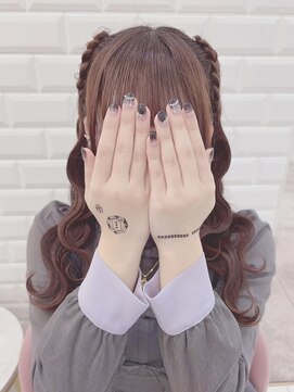 リルミー(Lilme) ふわふわ編み上げハーフツイン＊まゆ＊大須/矢場町