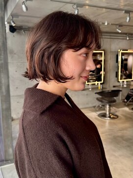 スクリーンギンザメゾン 銀座(SCREEN GINZA MAISON.) イメチェン/ピンクベージュ/アンブレラカラー/前髪/銀座