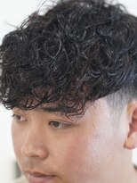 メリケンバーバーショップ コウベ(MERICAN BARBERSHOP KOBE)&nbsp;メンズカットバーバースタイルカルマパーマN1