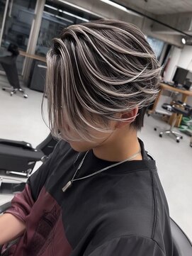 ネハス ナガオカ(nehus.nagaoka) バレイヤージュ/スペインカール//フェザーパーマ/