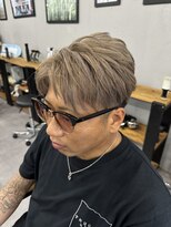 ウェイビー 桜木町店(WAVY) 【WAVY】ライトグレージュ×フェザーショート