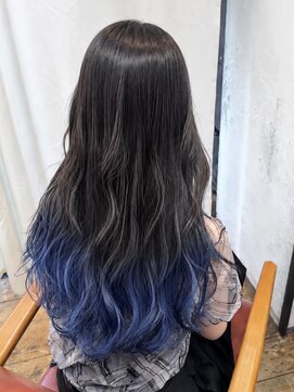 メイクス 町田(MAYKS) 縮毛矯正しながらデザインカラーが可能!