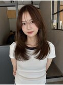 大分韓国ヘアかき上げレイヤーカット