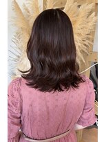 ソラ 京都桂川店(SORA.)&nbsp;大人可愛い◎ミディアム×ピンクブラウン