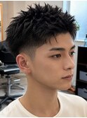 スパイキーショート/テーパーフェード/ピンパーマ/千葉駅/関祐翔