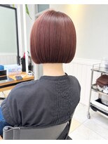 リディー(Lidee) Lidee襟足ギリギリのミニボブ