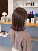 フープヘアールコレ(HOOP.HAIR Lukore)&nbsp;モカブラウン×大人ミディアムスタイル♪