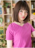 *+COVER HAIR+*…ナチュラル可愛い♪シルキーストレートa