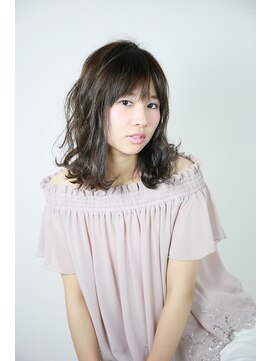 リアンヘアデザイン(Lian hair design) ヌーディ―ブラウンミディ☆