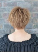 無造作ショート