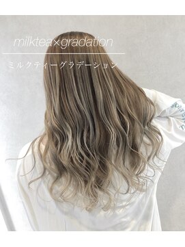 ヘア メイク エル(E'L) グラデーション、イルミナ、髪質改善、インナー、ハイライト