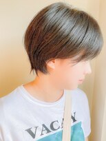 シカタ シーカ 鎌倉(CICATA/ShIKA.)&nbsp;シースルーバング大人かわいいマニッシュショート【CICATA関口】