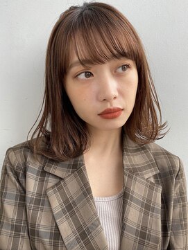 ガーデントウキョウ(GARDEN Tokyo) 【GARDEN荒井夏海】シースルー前髪で大人可愛いボブヘア