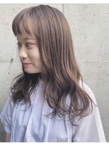 オプスヘアー 姪浜店(OPS HAIR) 【姪浜 ANZU】ゆるいミックス巻きで大人可愛く