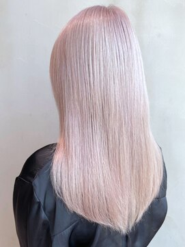 アルバム 銀座(ALBUM GINZA) ホワイトピンク_ラベンダーカラーくびれミディ_ba327841