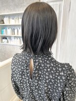 キャアリー(Caary)&nbsp;福山市美容室Caary ナチュラルストレート 外ハネスタイル♪