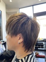 美容室 夢先案内&nbsp;メンズ　ナチュラルウルフカット