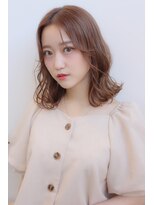 オラ ボーテ(Aura Beaute)&nbsp;ミルクティーベージュ　センターパート