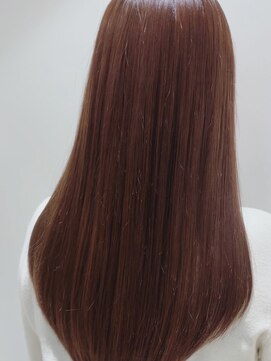 イコール 銀座(equal) カール/ベビーバング/艶ボルドー/プレミアムカラー[髪質改善]