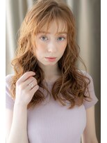 カバーヘア ブリス 上尾西口店(COVER HAIR bliss) ハイライトカラー大人かわいい美髪ソバージュZ上尾10代20代30代