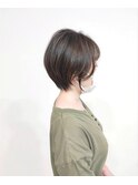 絶壁解消！耳かけ束感ショート20代/30代/40代