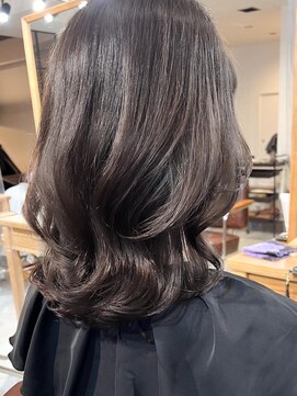 サードバイローラン(THiRD by ROULAND) 髪質改善ミディアムヘア