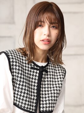 クラッチ 博多(CLUTCH) 大人可愛い小顔美髪ツヤ髪外国人風くすみブラウン髪質改善A20