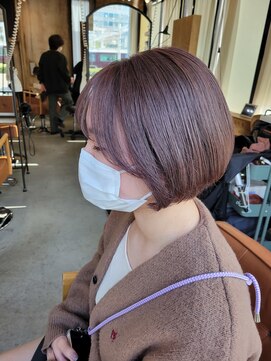 オーストヘアーベンヌ(Aust hair Bennu) ミニボブ×ラベンダー