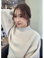 アリスバイアフロート 自由が丘(ALICe by AFLOAT) 結んでも可愛いおくれ毛カット/シースルーバング