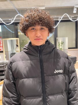 ゼストソエル(ZEST soell) ◯くるくるパーマ×冬×ダウン◯