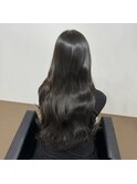 イメチェン/フルバング/似合わせカット/レッドブラウン/髪質改善