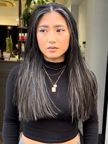 ノラ ウメダ(NORA UMEDA)&nbsp;ハイライトカラーレイヤーカットケアブリーチダブルカラー