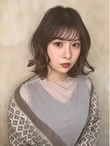 ニスル 町田店(NISURU)&nbsp;似合わせカット/大人ガーリー/ダークアッシュ/着物/町田/町田駅