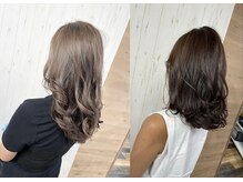 デジタルパーマで毛先に動きを。バリエーション豊富な仕上がりを