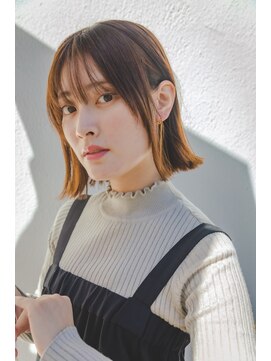 ページボーイ美容室 大人のナチュラルボブ