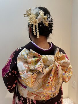 ヘアリゾート粋 トゥジュ 池袋東口店(tujuh) い出に残る振袖/唯一無二のヘアセットスタイル