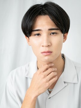 モッズヘアー メン 戸田公園店(mod's hair men) 30代40代ビジカジ重めかき上げツーブロックカットf戸田公園