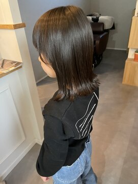 ルフテ(LOFTE) キッズカット×外ハネロブ★