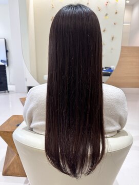 トワ 仙台店(toi) 【韓国・レイヤー】 髪質改善＋縮毛矯正【菊池ムサシ】